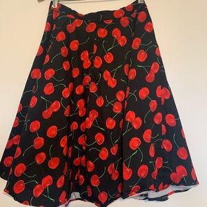 Mid knee circle skirt